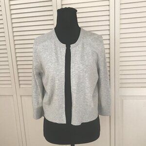 🩶Ann Taylor LOFT Light Gray Cardigan – NWT - Med 🩶